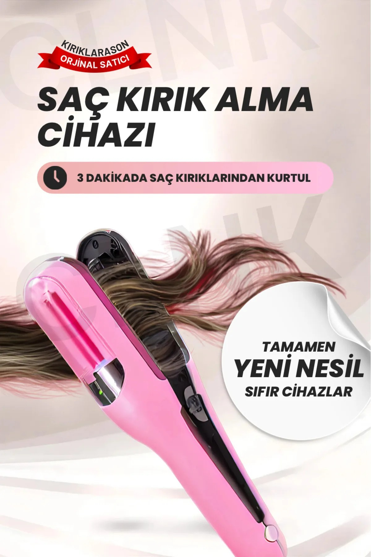 Saç Kirik Onarici, Orjinal Ürün, Kiriklara Veda Et