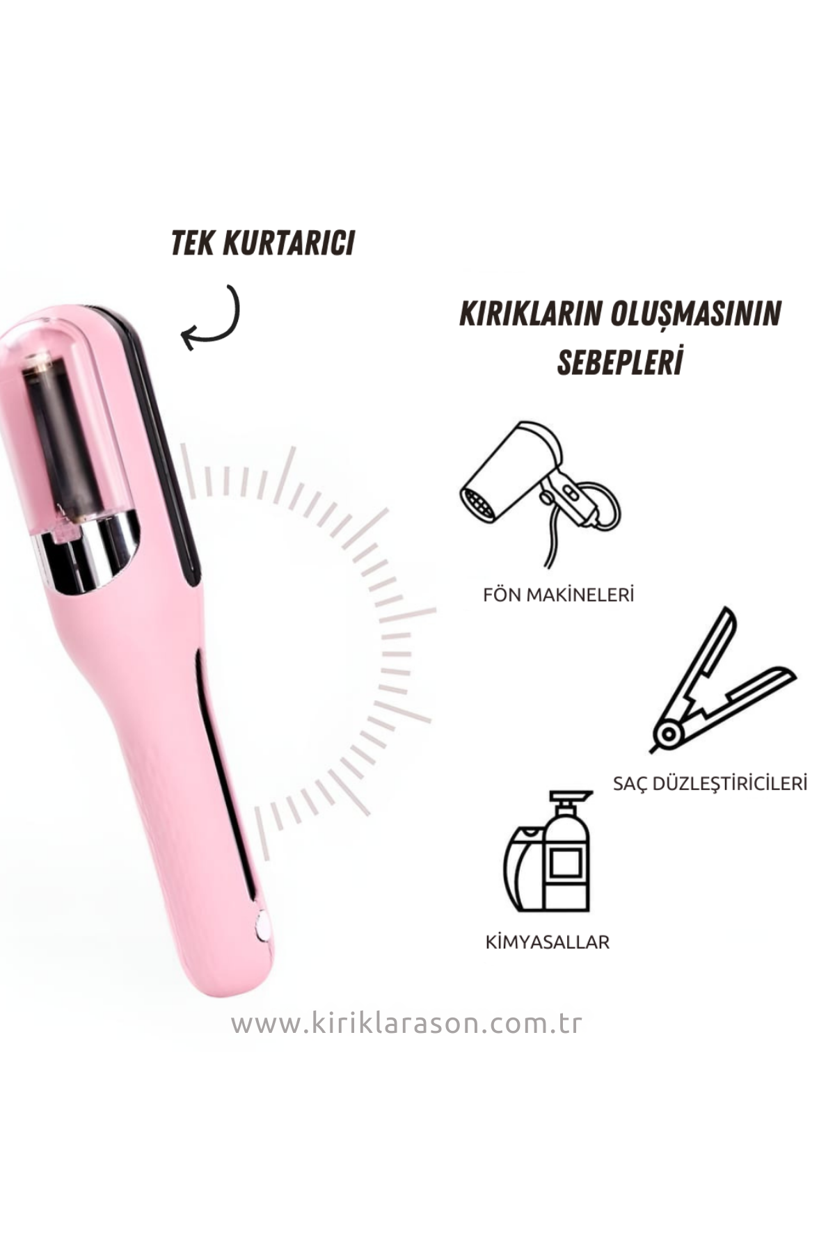 Saç Kirik Onarici, Orjinal Ürün, Kiriklara Veda Et